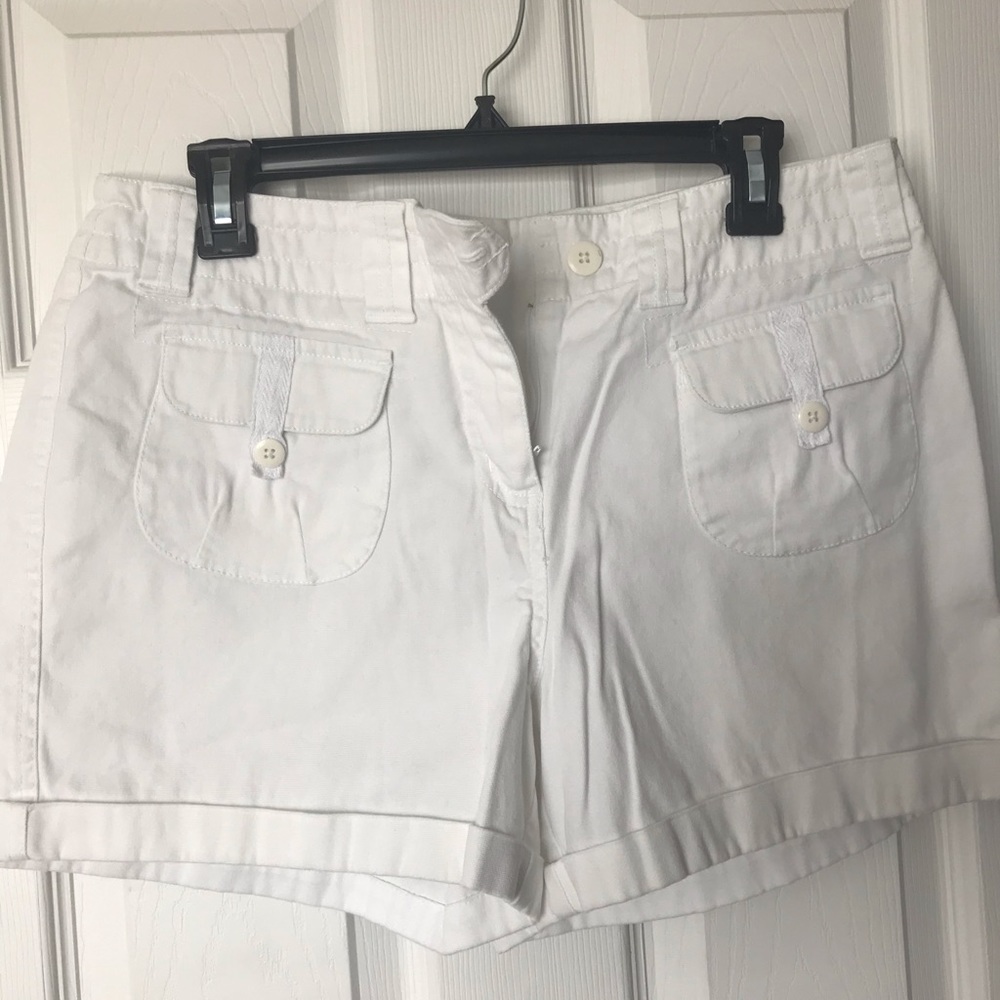 White shorts